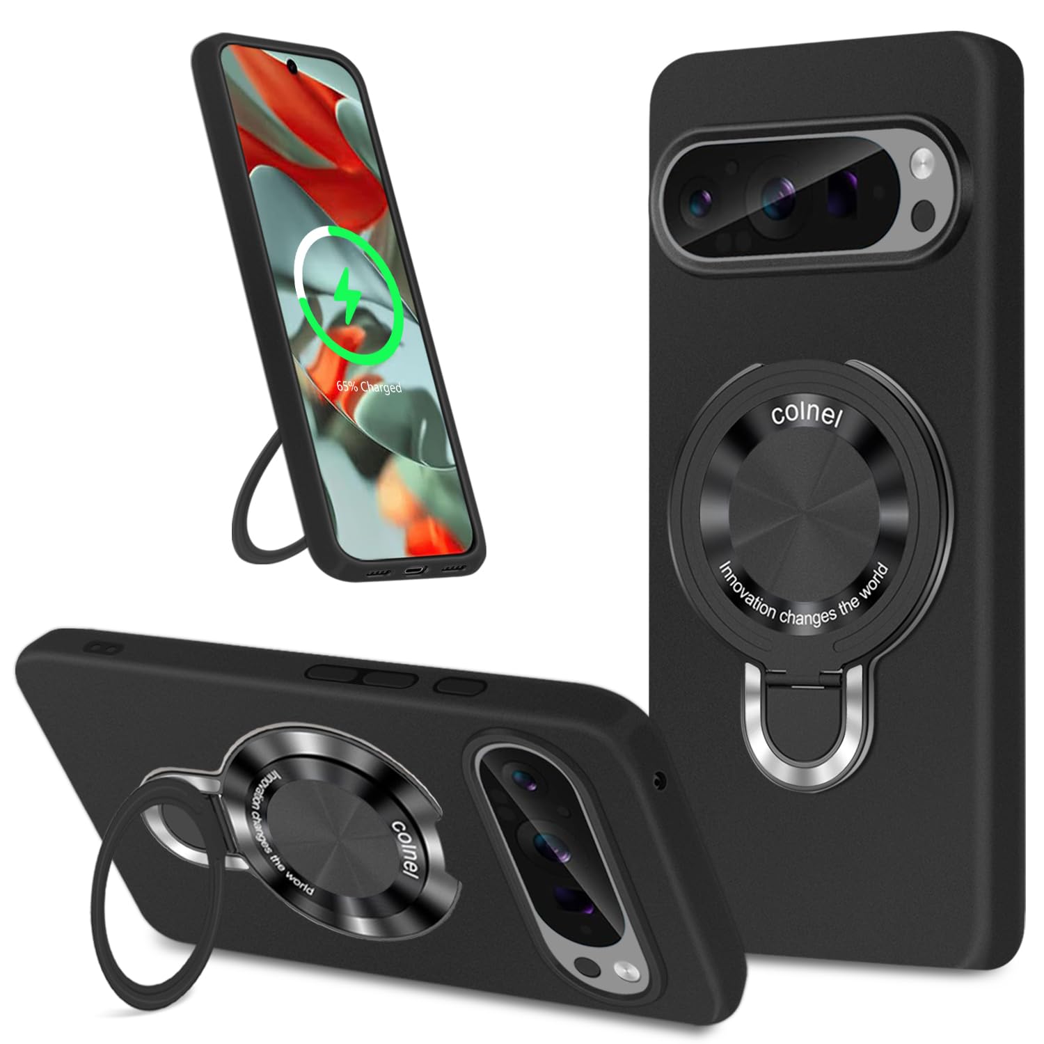 Amazon.co.jp: Google Pixel 10 Pro XL 専用スマホケース リング